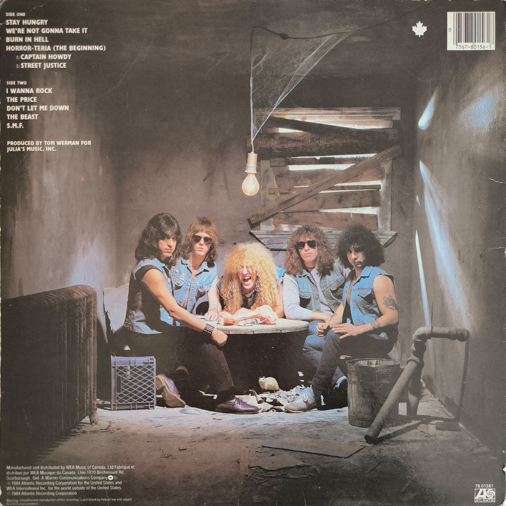 Twisted Sister ‎– Stay Hungry (LP)
