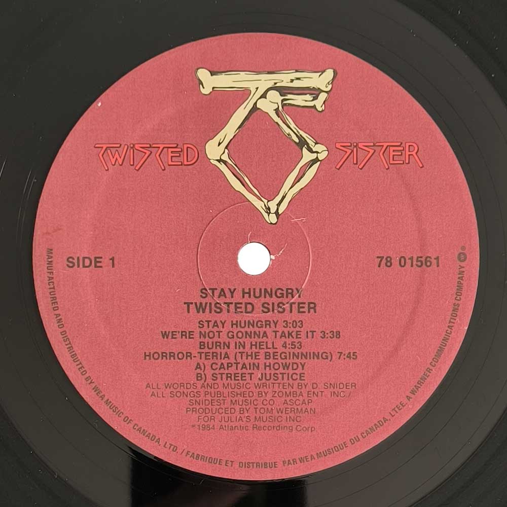 Twisted Sister ‎– Stay Hungry (LP)