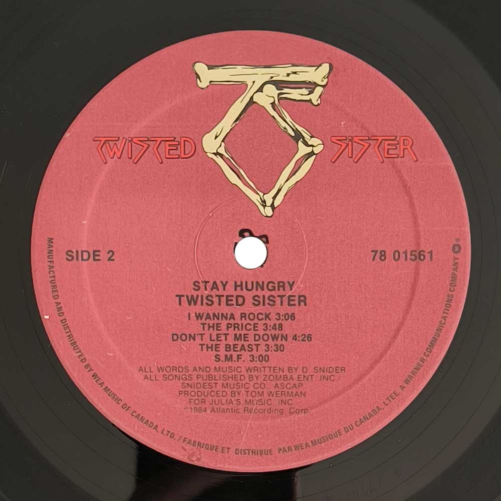 Twisted Sister ‎– Stay Hungry (LP)