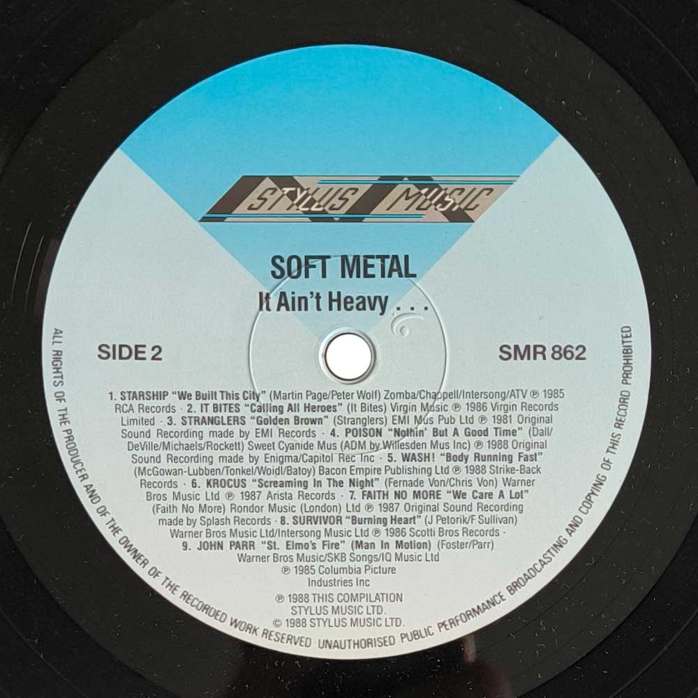 Various - Soft Metal - It Ain't Heavy... (LP)