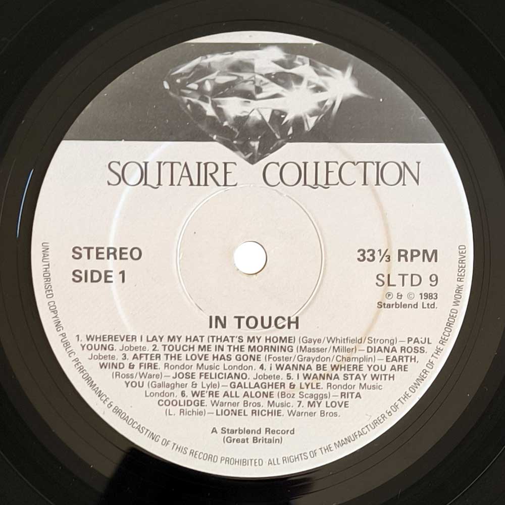 Various – In Touch - 28 Messages Of Love (2 LP)
