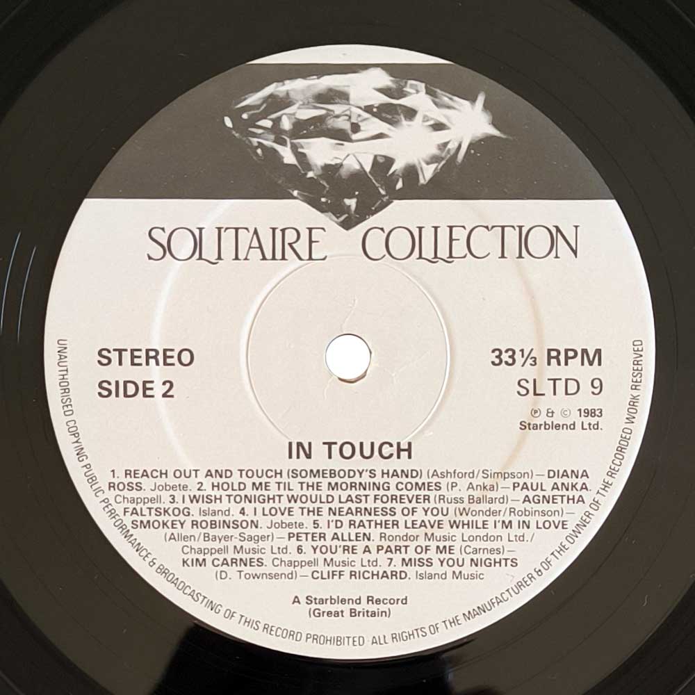 Various – In Touch - 28 Messages Of Love (2 LP)