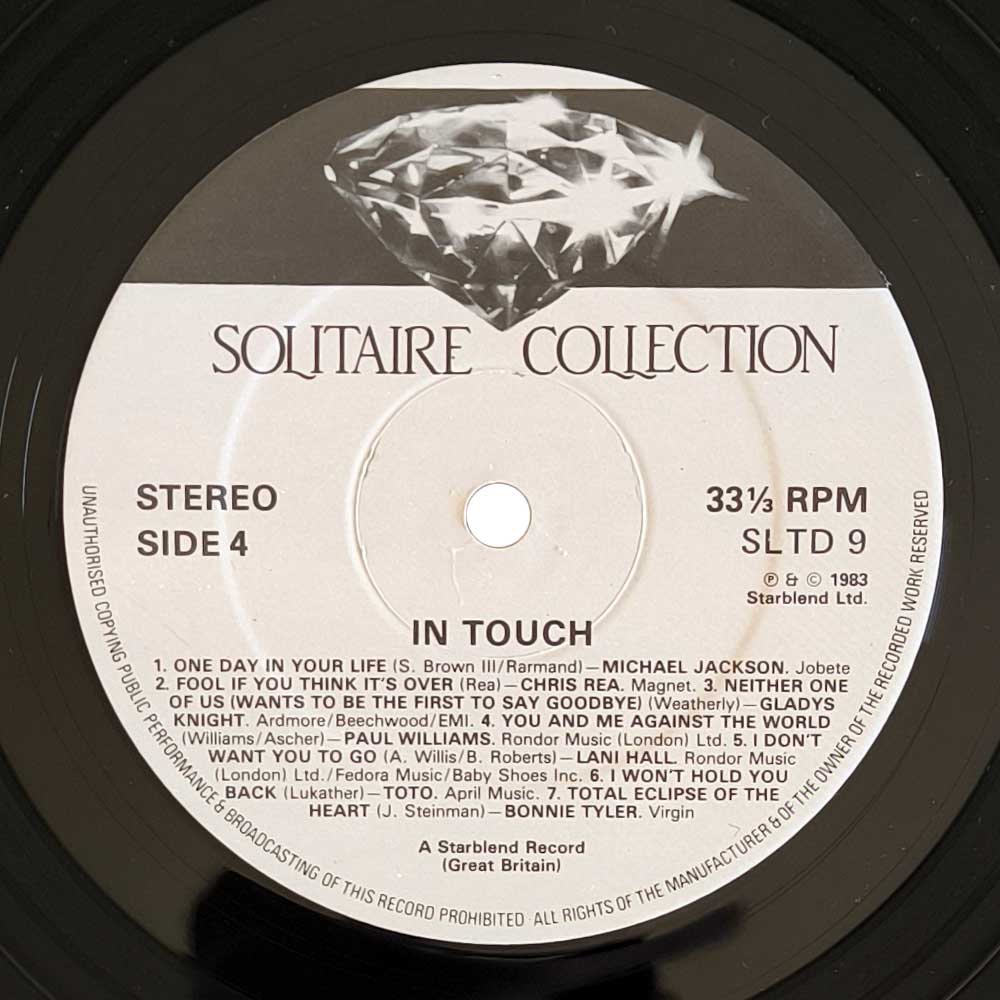 Various – In Touch - 28 Messages Of Love (2 LP)