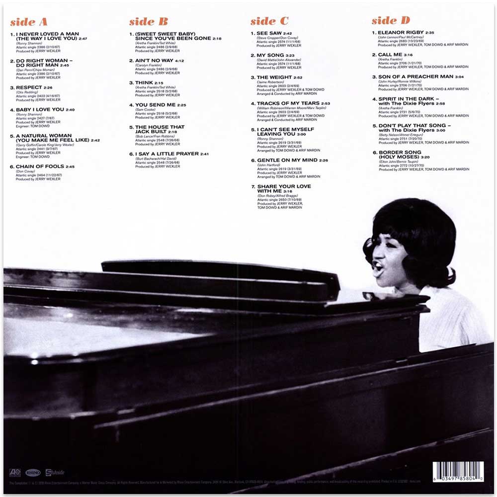 Aretha Franklin – The Atlantic Singles Collection 1967-1970 (2 LP)