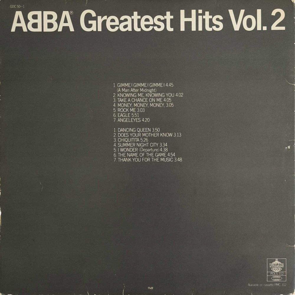 ABBA - Greatest Hits Vol. 2 (LP)