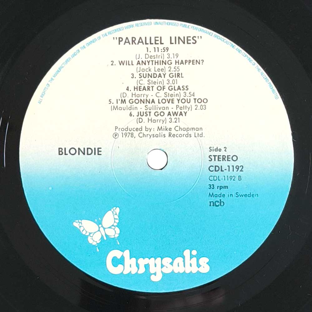Blondie - Parallel Lines (LP)