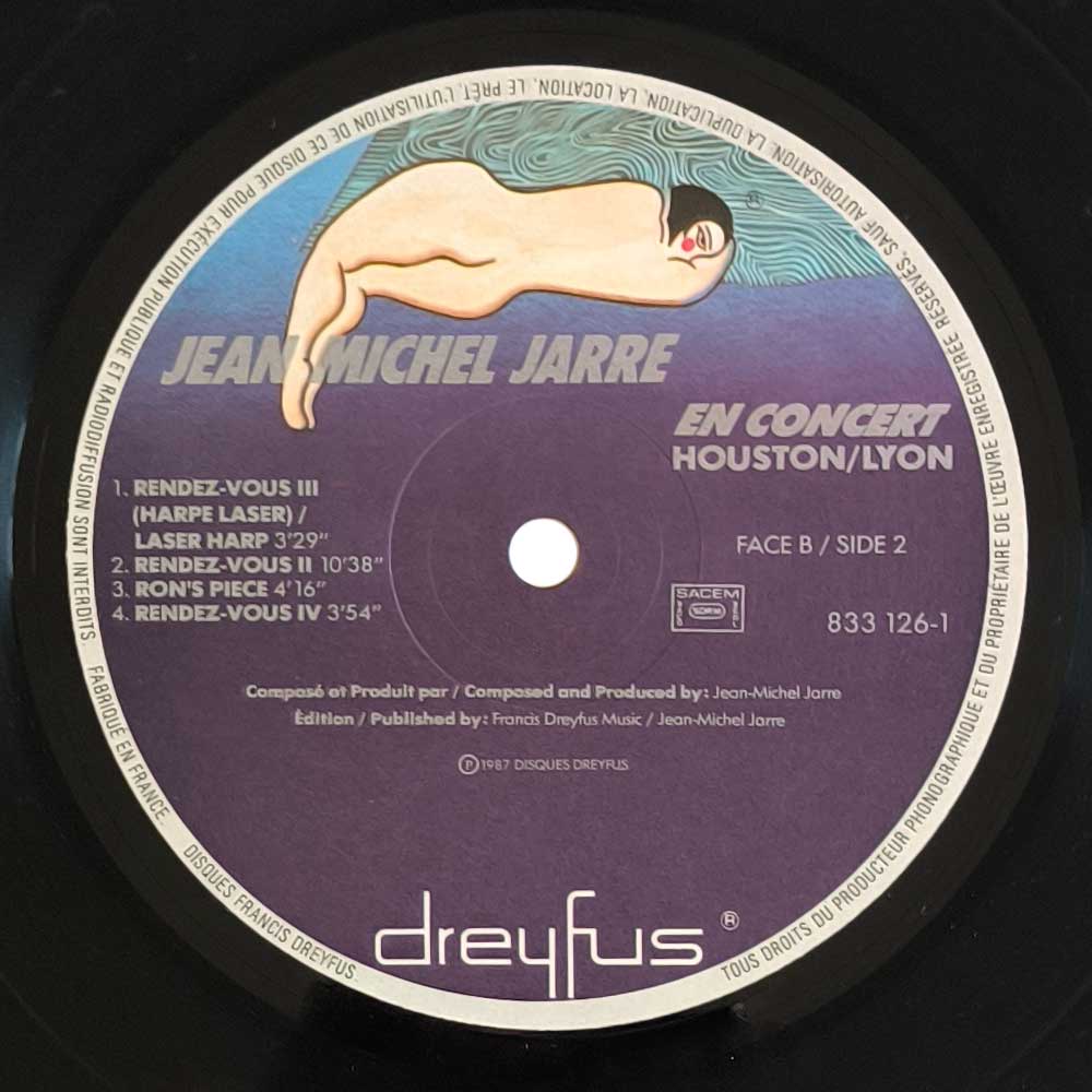 Jean Michel Jarre - En Concert Houston / Lyon (LP)