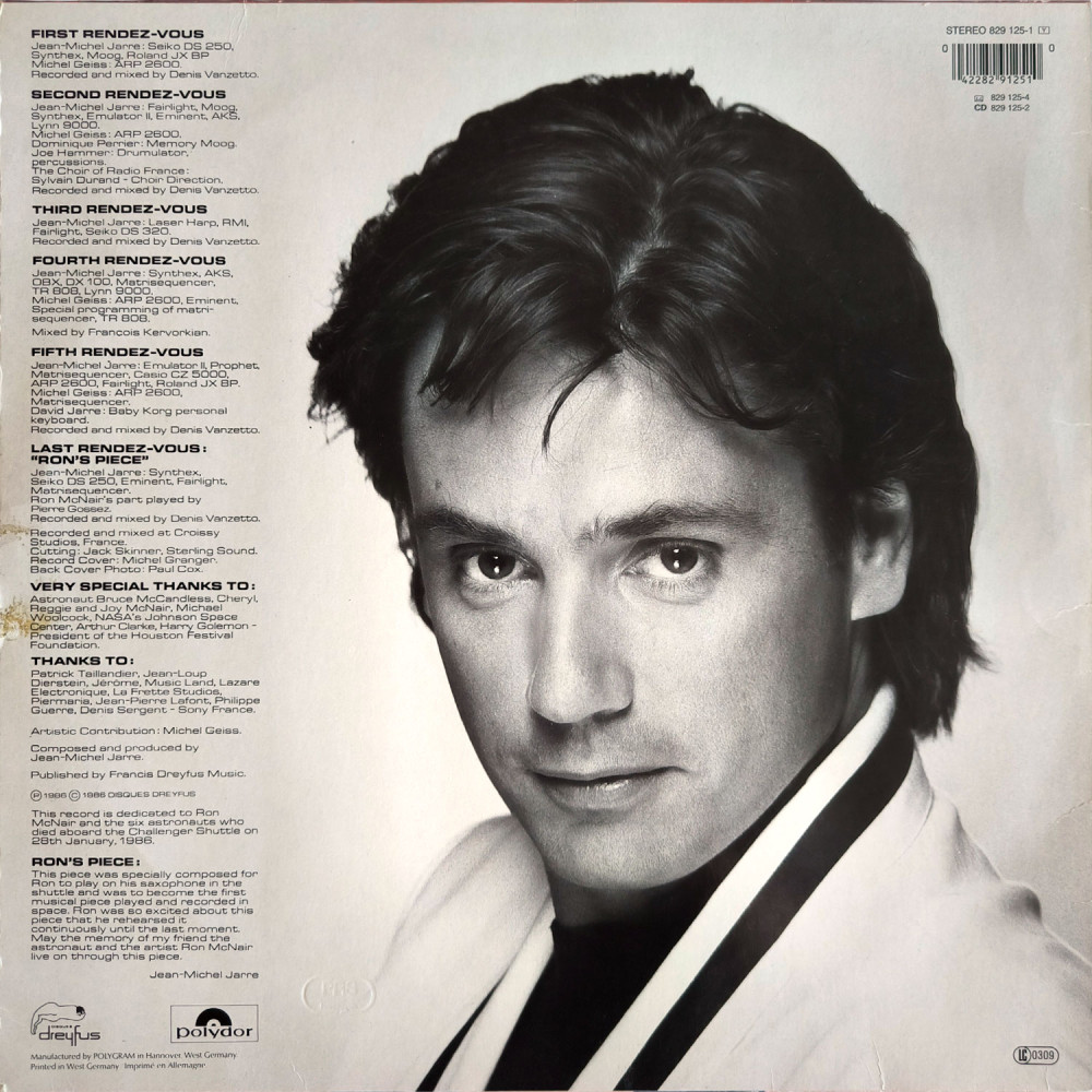 Jean-Michel Jarre - Rendez-Vous (L P)