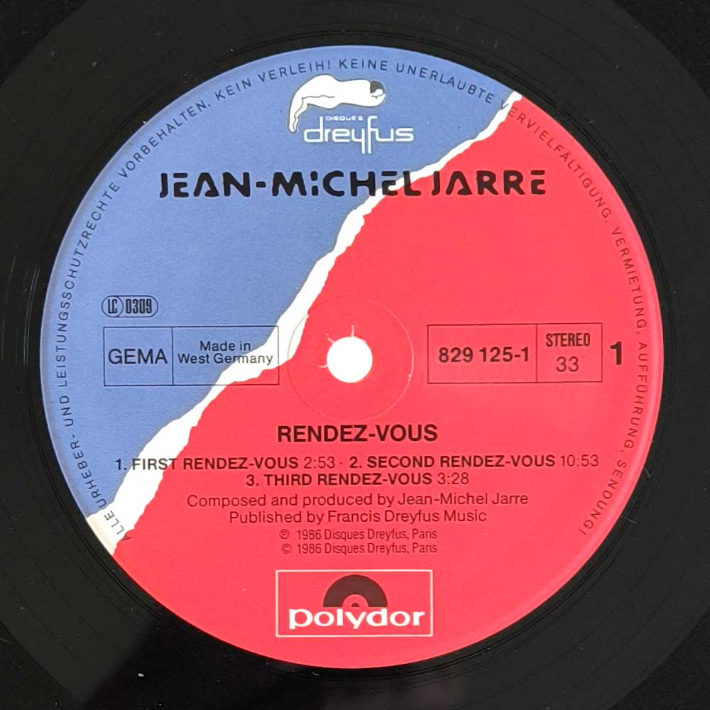 Jean-Michel Jarre - Rendez-Vous (L P)