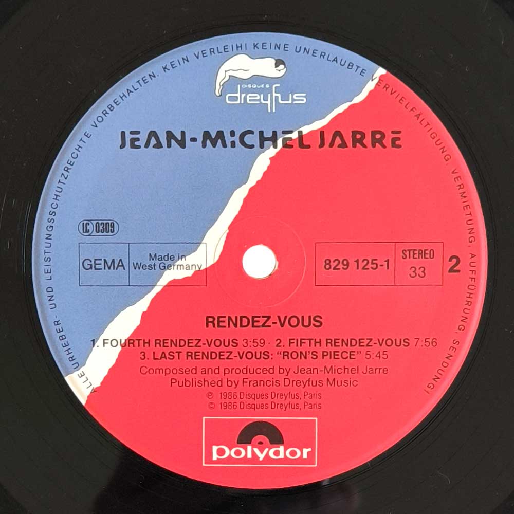 Jean-Michel Jarre - Rendez-Vous (L P)