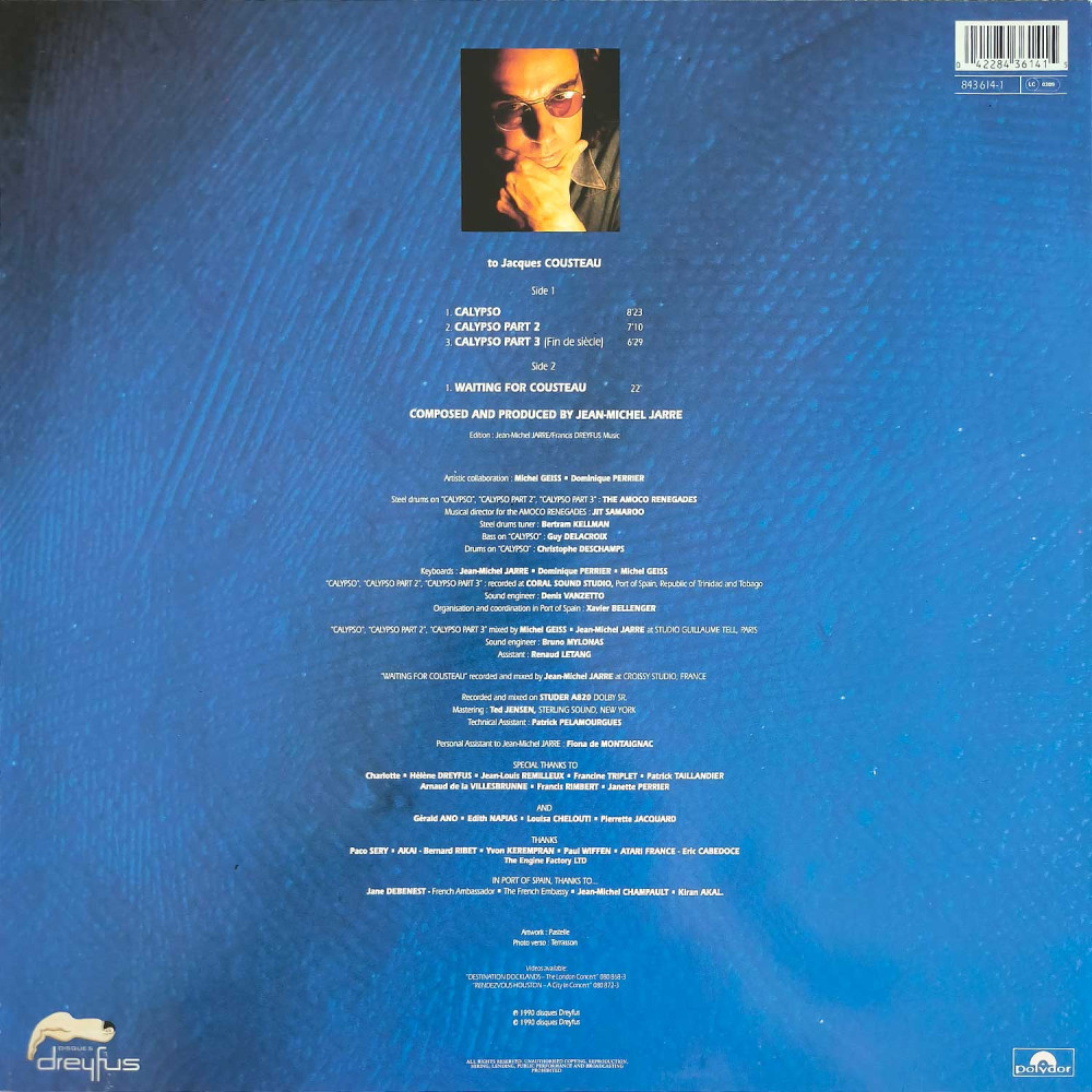 Jean Michel Jarre - Waiting For Cousteau (LP)