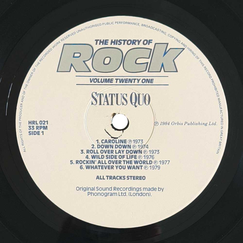 Various - The History Of Rock (Volume Twenty One) (2 LP)