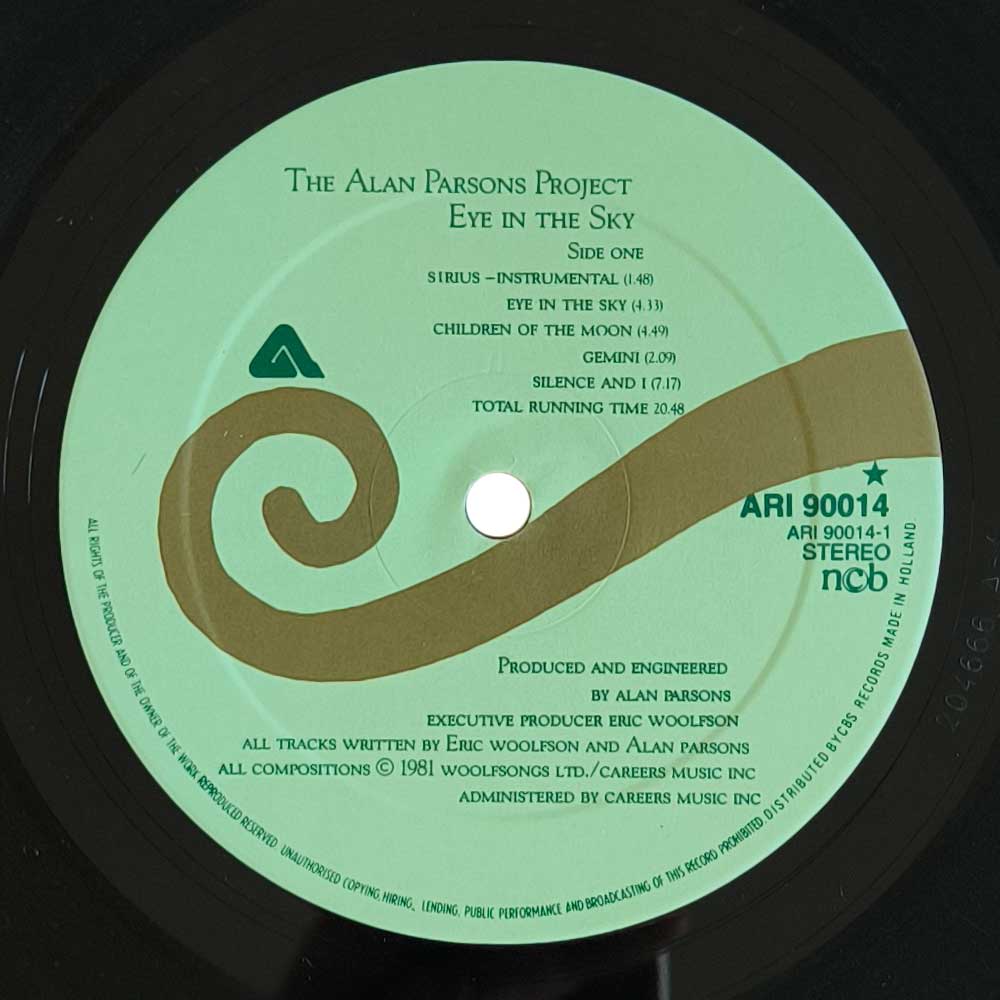 The Alan Parsons Project ‎– Eye In The Sky (LP)