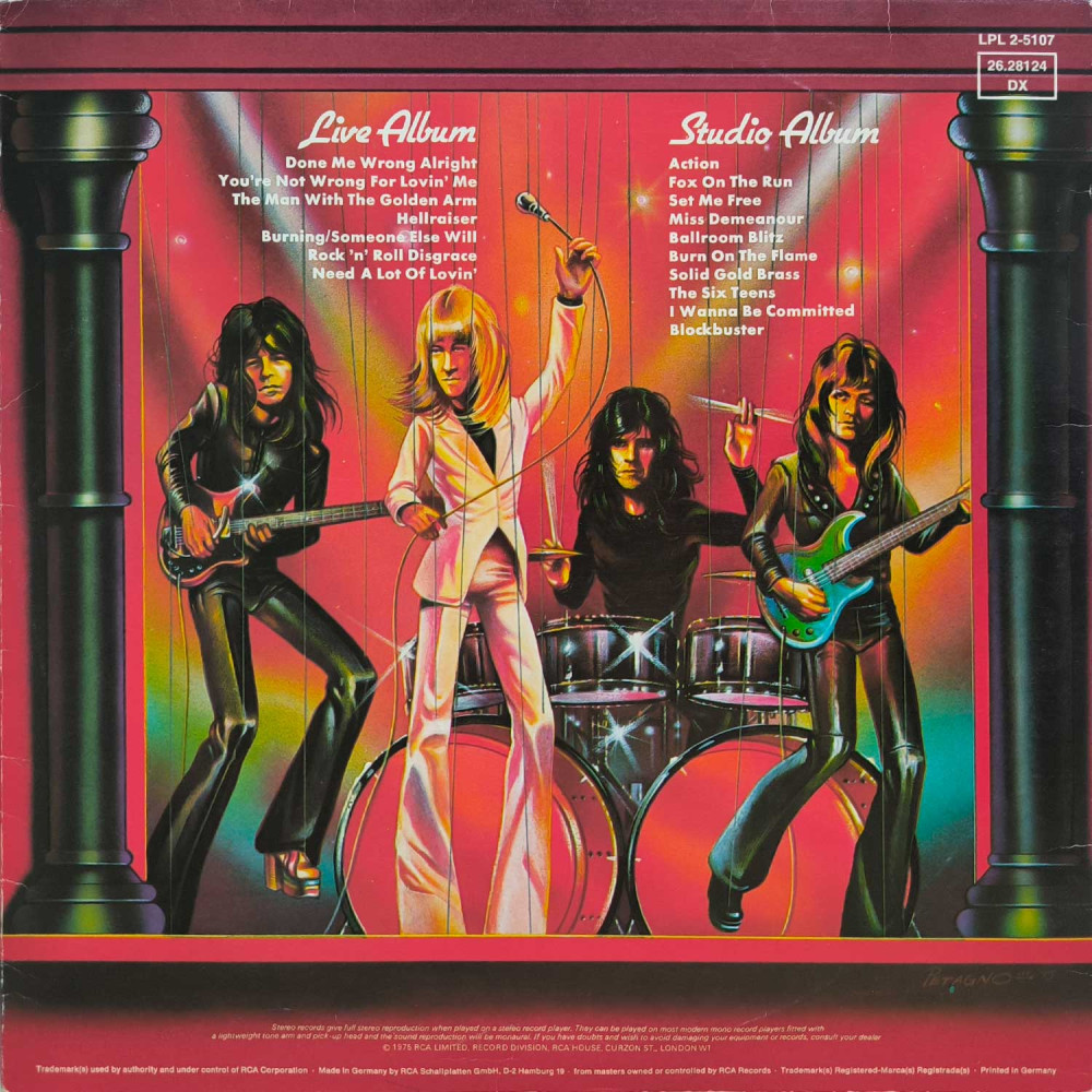 Sweet - Strung Up (2 LP)
