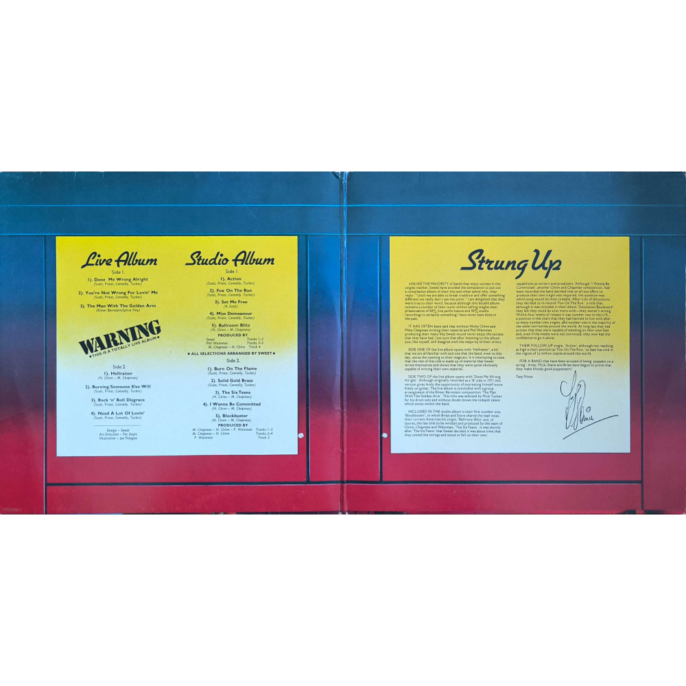 Sweet - Strung Up (2 LP)