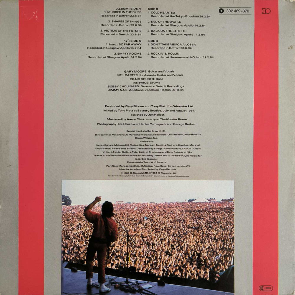 Gary Moore – We Want Moore! (2 LP)
