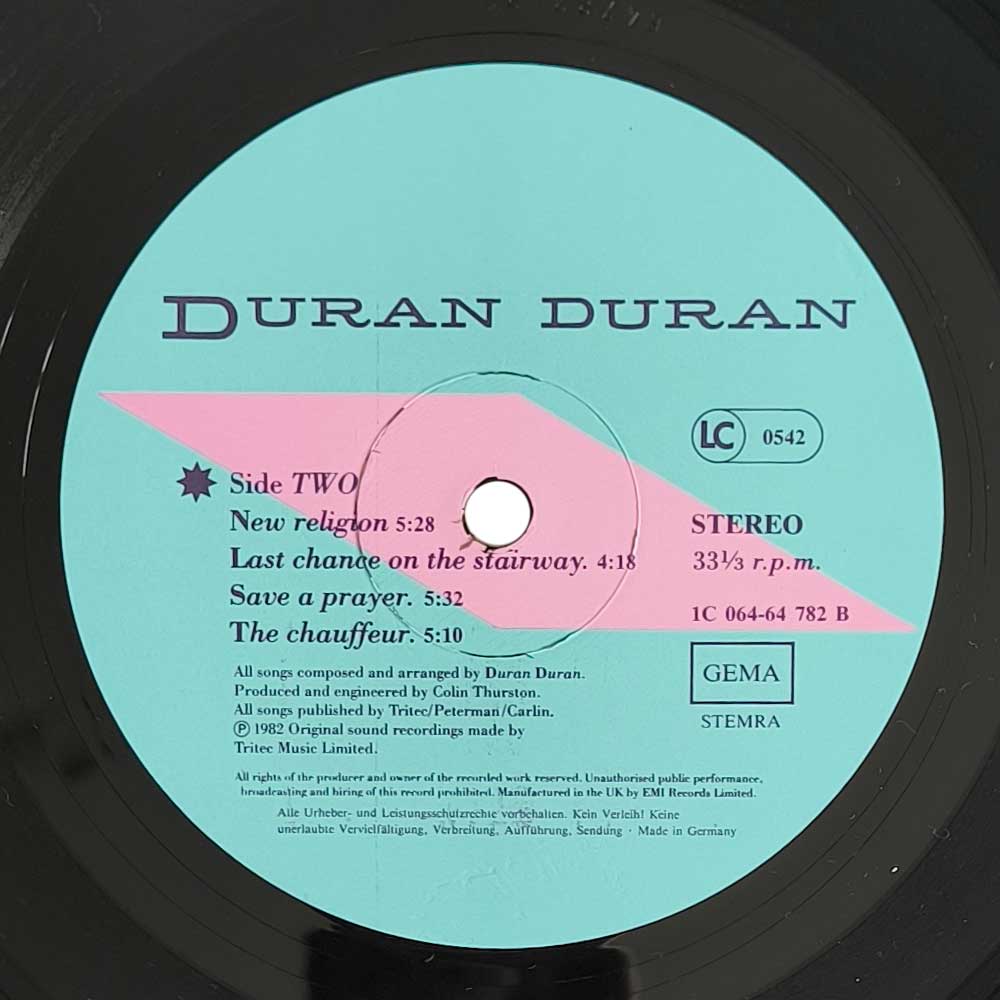 Duran Duran ‎– Rio (LP)