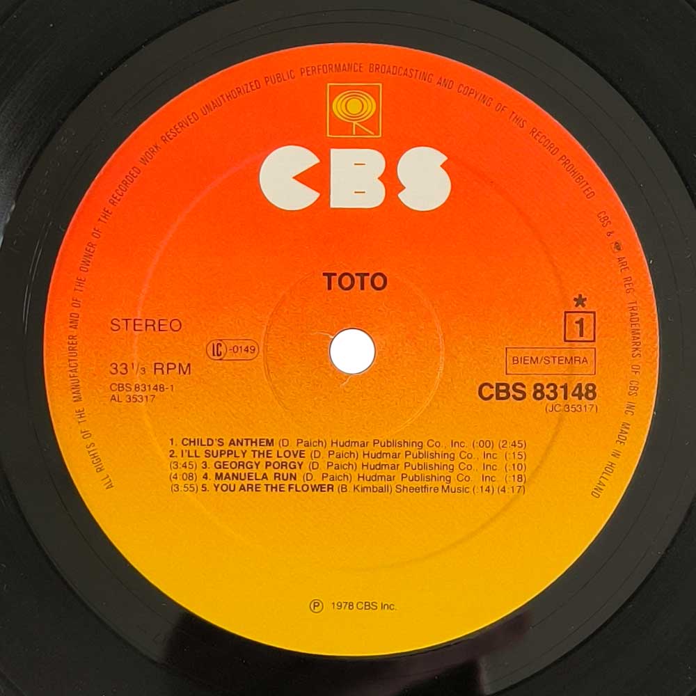 Toto - Toto (LP)