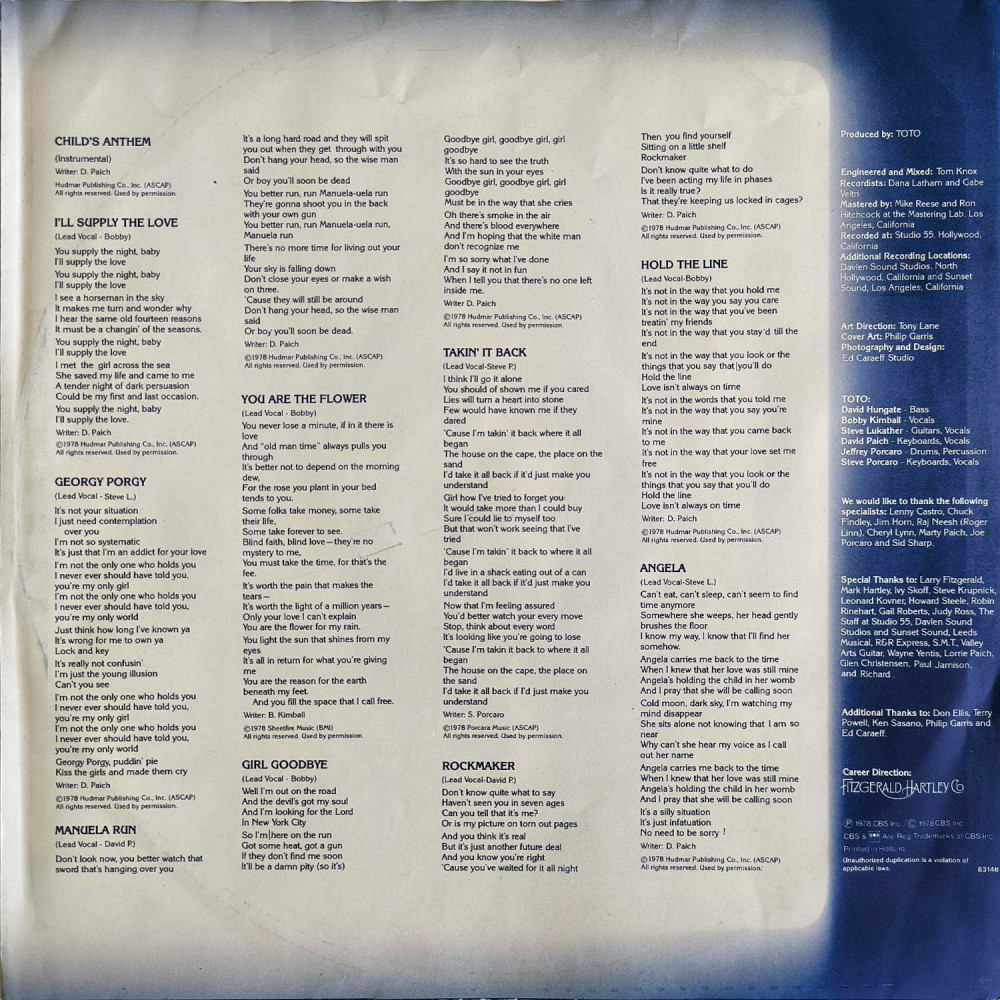 Toto - Toto (LP)