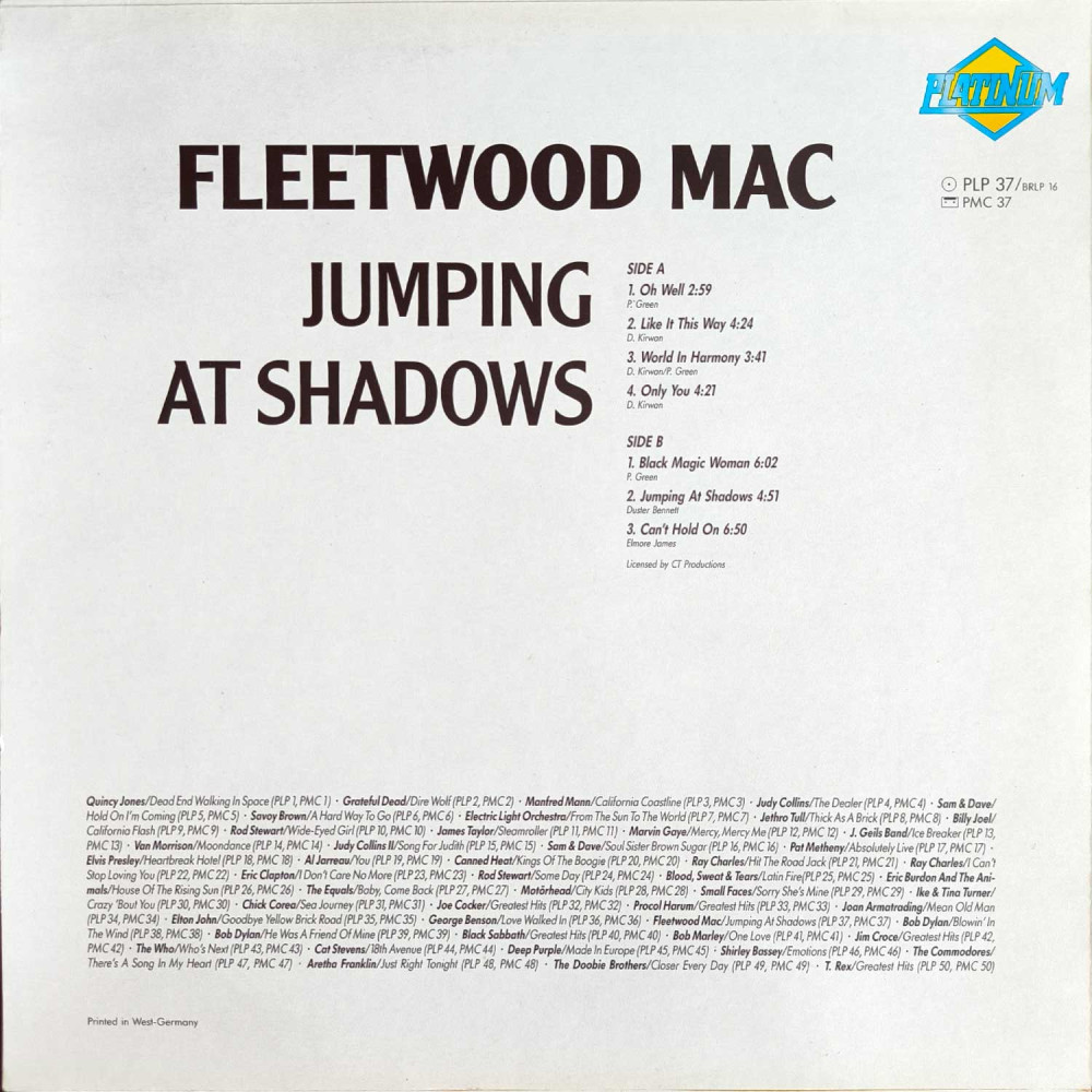 Fleetwood Mac – Jumping At Shadows (LP)