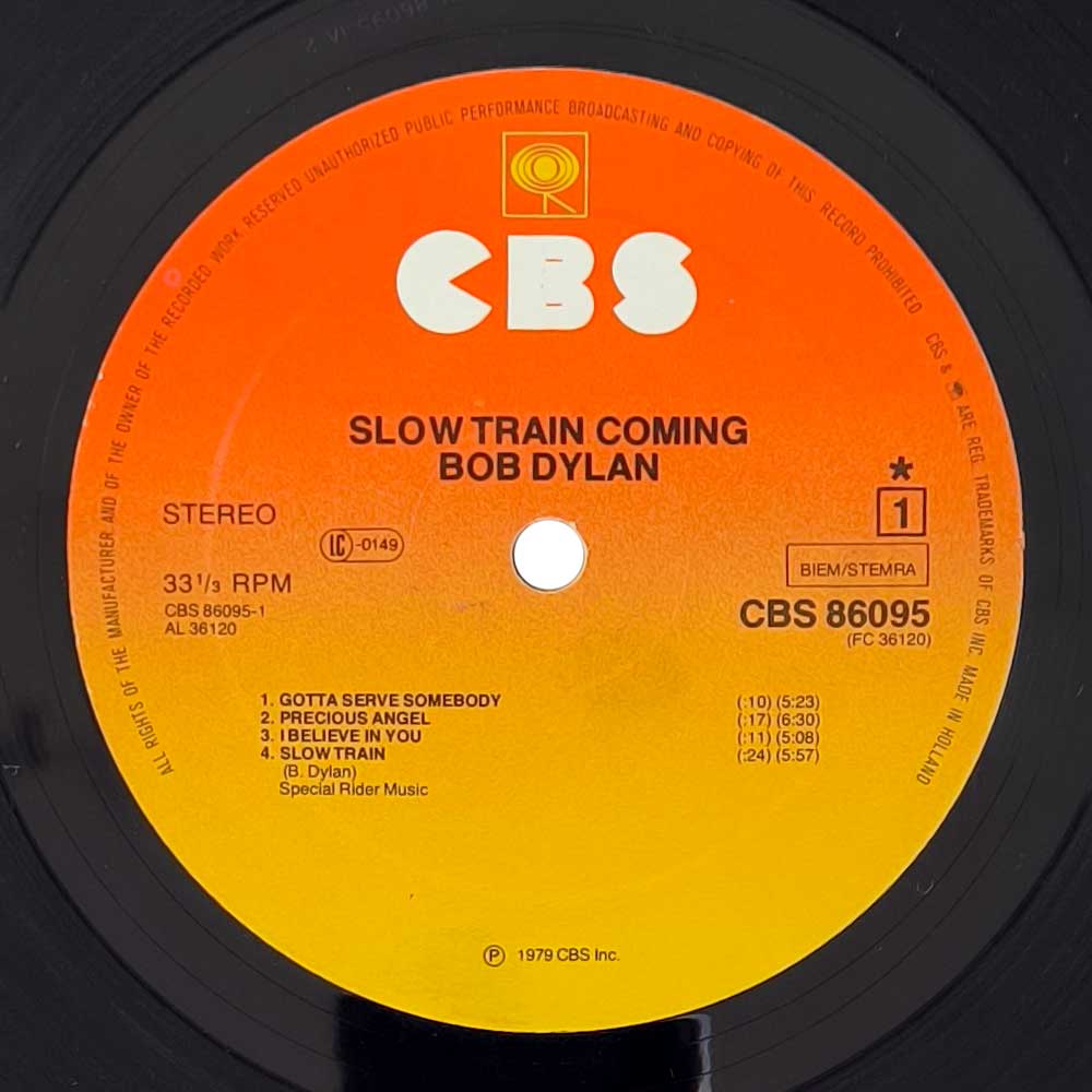 Bob Dylan - Slow Train Coming (LP)