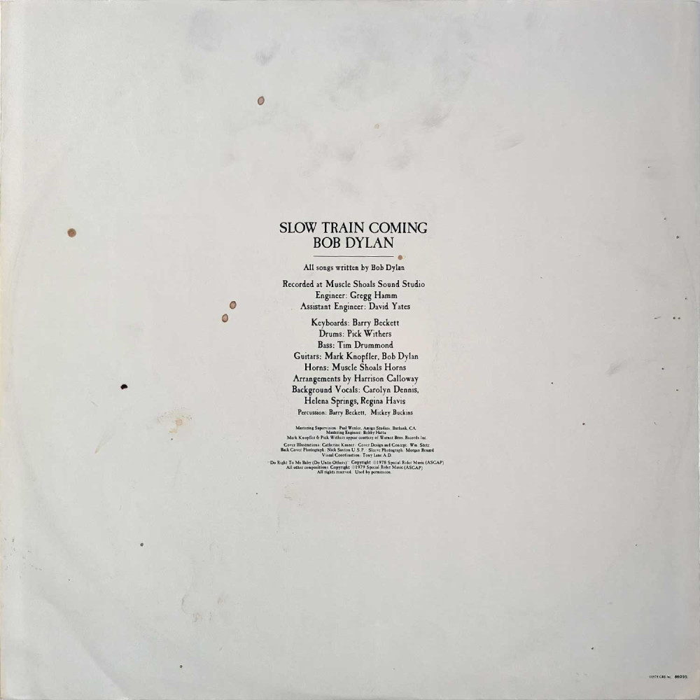 Bob Dylan - Slow Train Coming (LP)