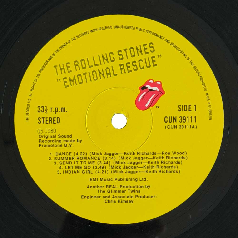 The Rolling Stones - Emotional Rescue (LP)