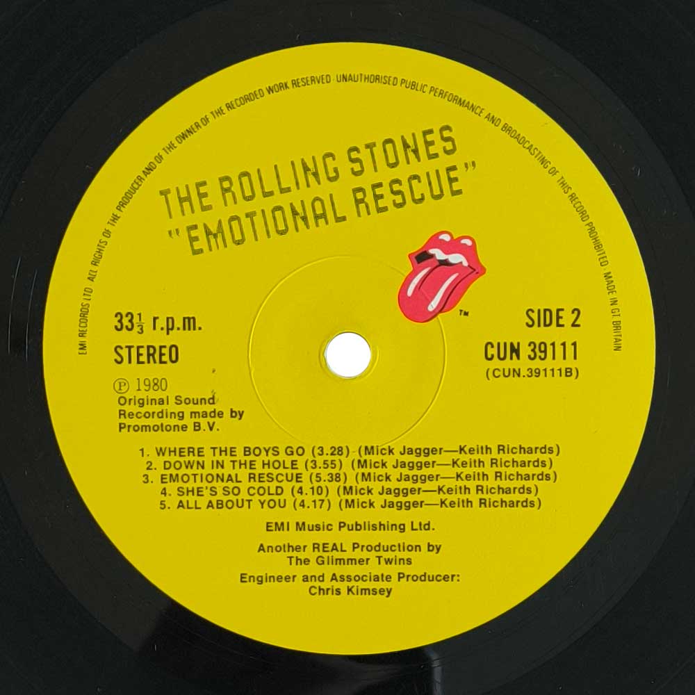 The Rolling Stones - Emotional Rescue (LP)