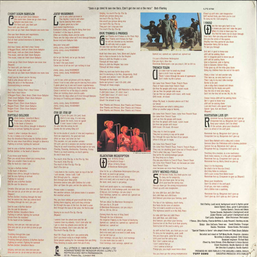 Bob Marley & The Wailers - Confrontation (LP)