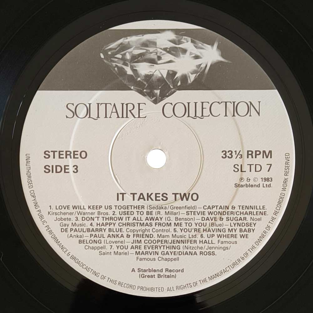 Various–It Takes Two 28 Songs Of Love For Two (2 LP)