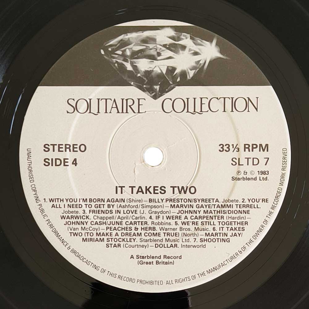 Various–It Takes Two 28 Songs Of Love For Two (2 LP)