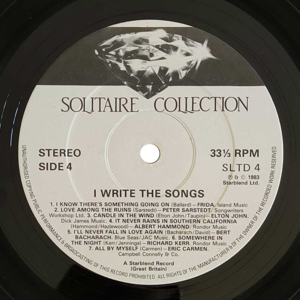 Various–I Write The Songs 28 Songs of Love (2LP)