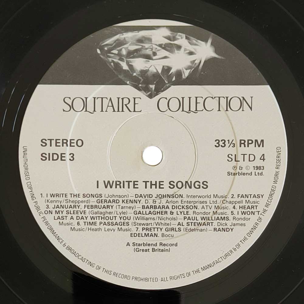 Various–I Write The Songs 28 Songs of Love (2LP)