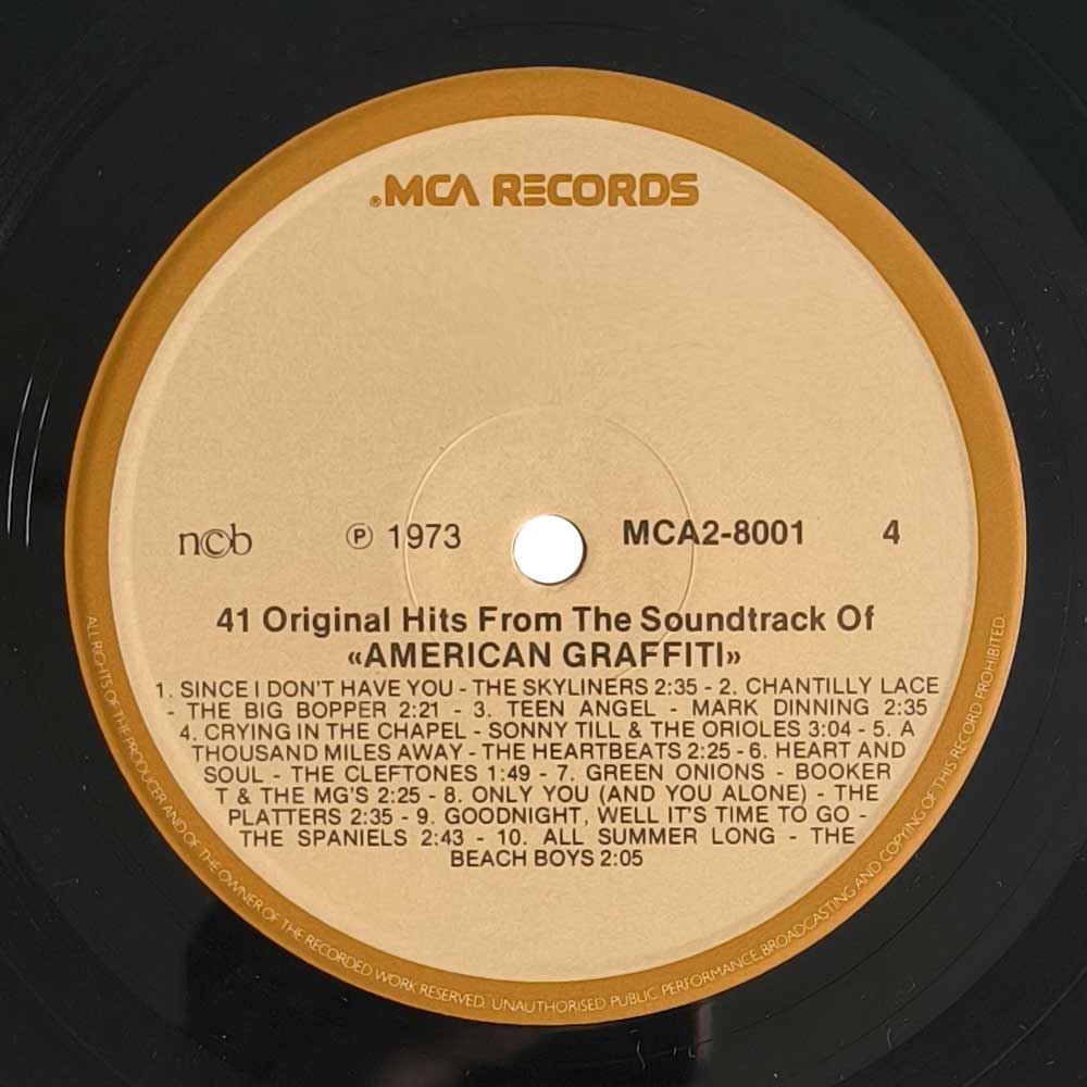 Various–41 Original Hits From The Sound Track Of American Graffiti (2LP)