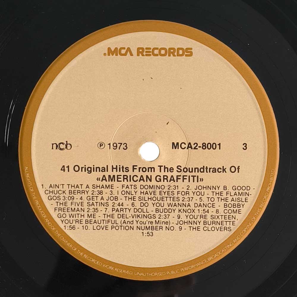 Various–41 Original Hits From The Sound Track Of American Graffiti (2LP)
