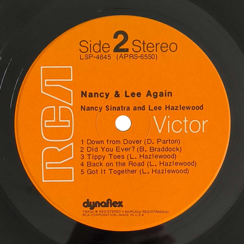 Nancy Sinatra & Lee Hazlewood – Nancy & Lee Again (LP)