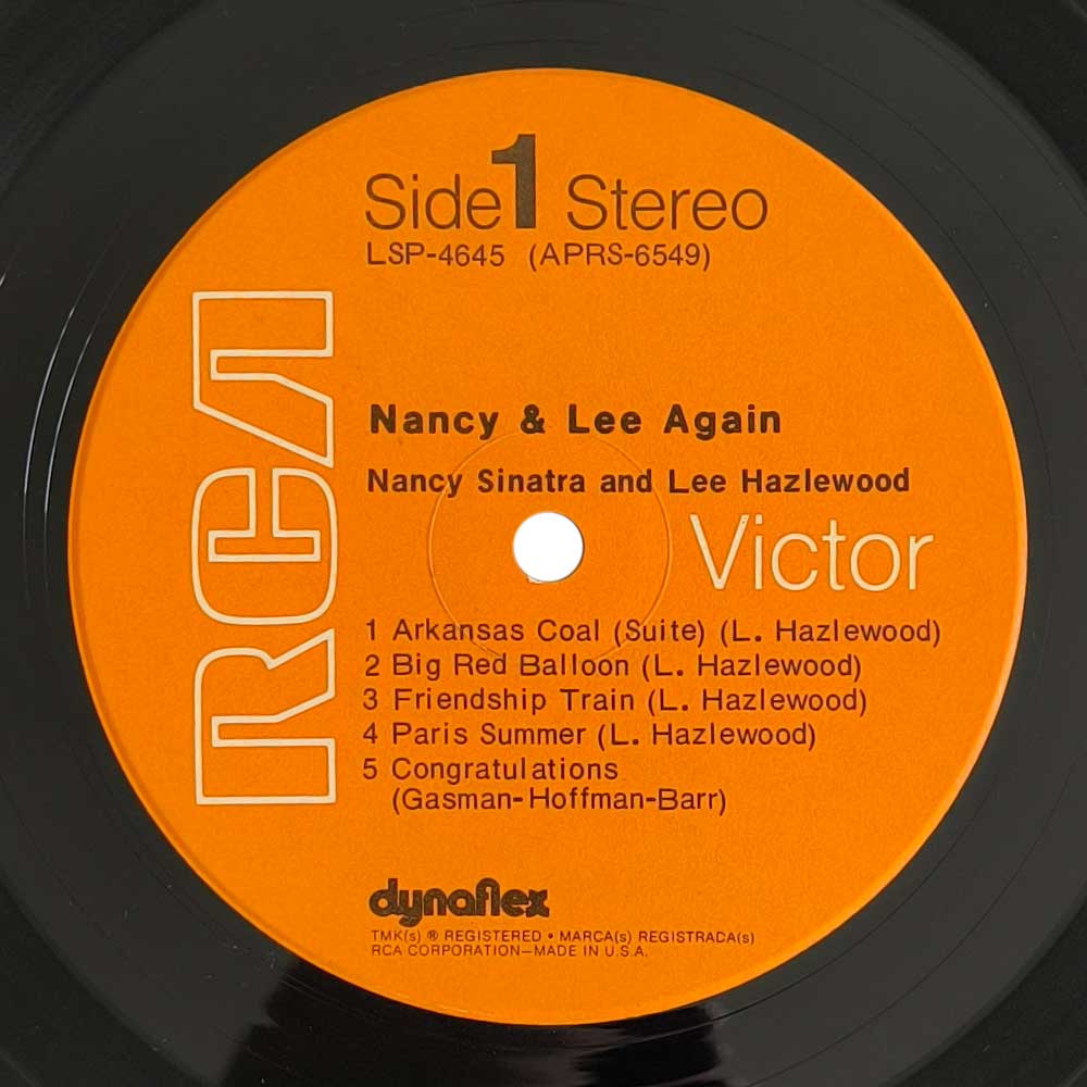 Nancy Sinatra & Lee Hazlewood – Nancy & Lee Again (LP)
