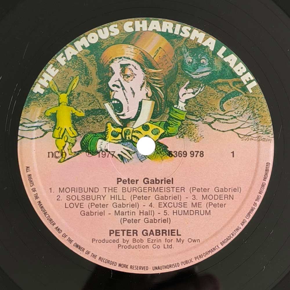 Peter Gabriel - Peter Gabriel (LP)