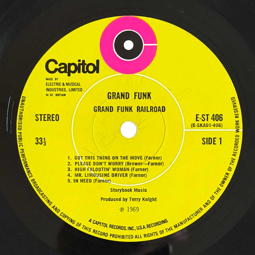 Grand Funk Railroad – Grand Funk (LP)