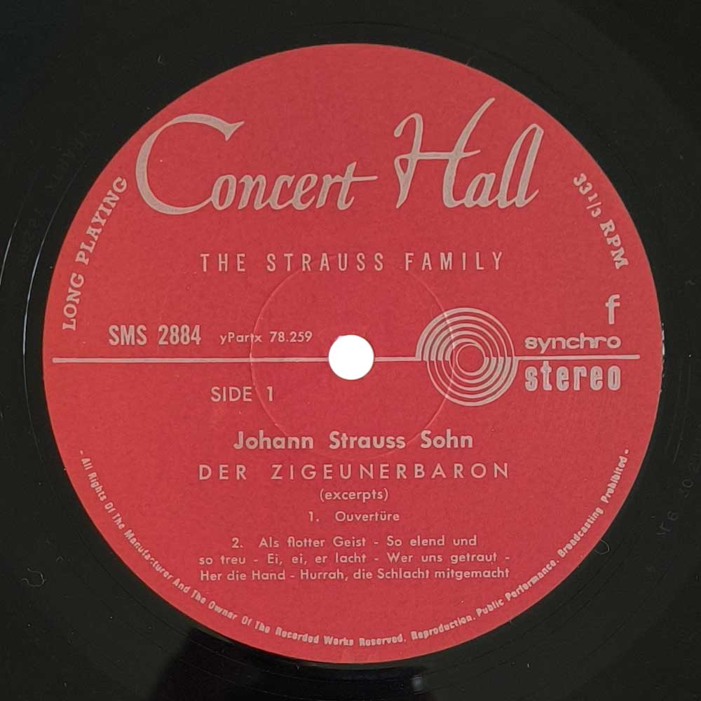 Johann Strauss Jr., Johann Strauss Sr., Josef Strauß, Eduard Strauß – The Strauss Family (6 LP)
