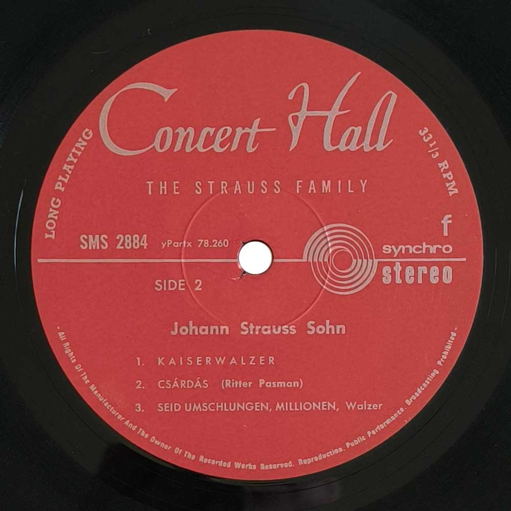 Johann Strauss Jr., Johann Strauss Sr., Josef Strauß, Eduard Strauß – The Strauss Family (6 LP)