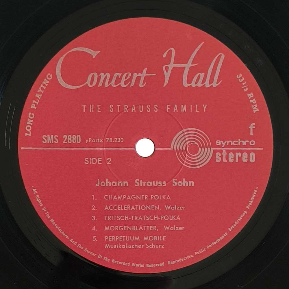 Johann Strauss Jr., Johann Strauss Sr., Josef Strauß, Eduard Strauß – The Strauss Family (6 LP)