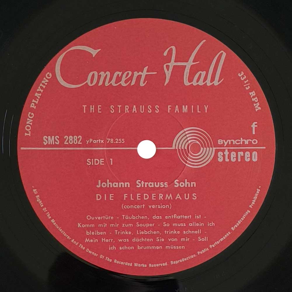 Johann Strauss Jr., Johann Strauss Sr., Josef Strauß, Eduard Strauß – The Strauss Family (6 LP)