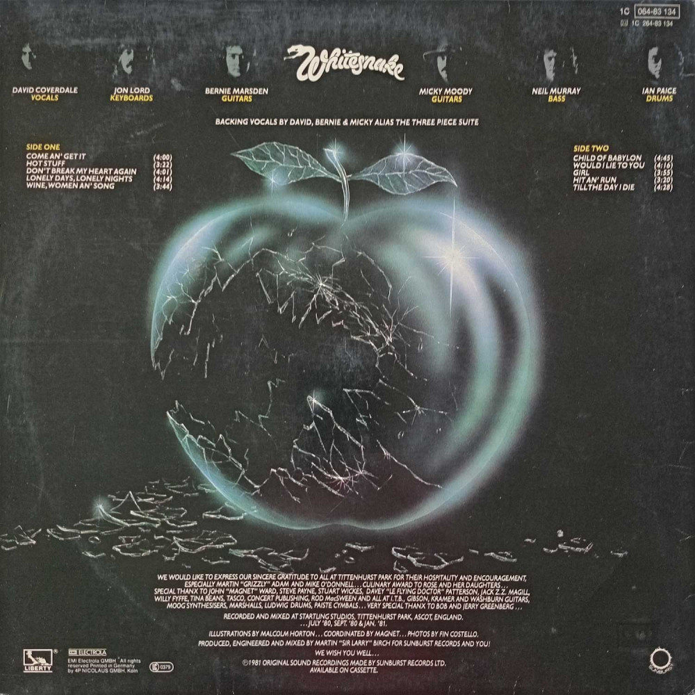 Whitesnake – Come An' Get It (LP)