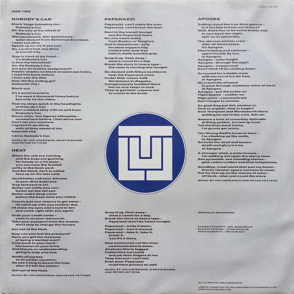 Jethro Tull – Under Wraps (LP)