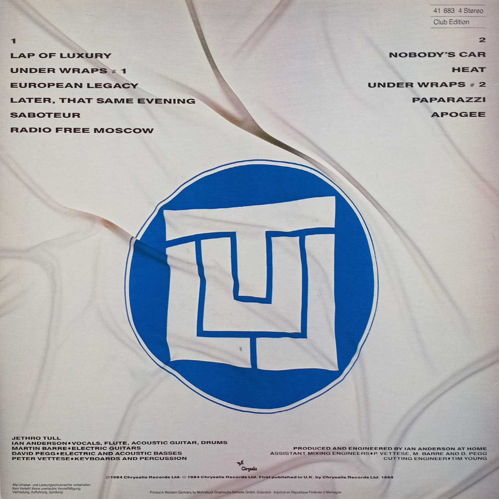 Jethro Tull – Under Wraps (LP)