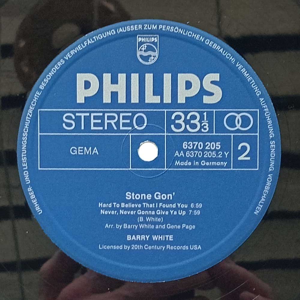 Barry White – Stone Gon' (LP)