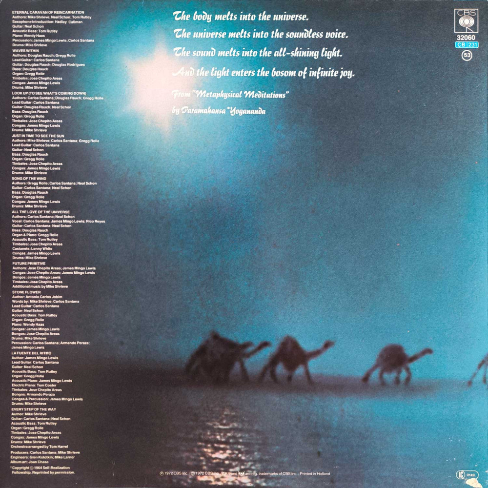 Santana – Caravanserai (LP)
