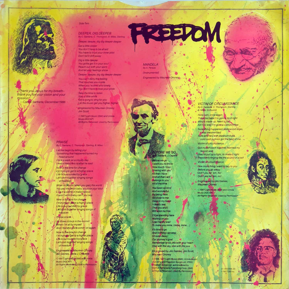 Santana - Freedom (LP)