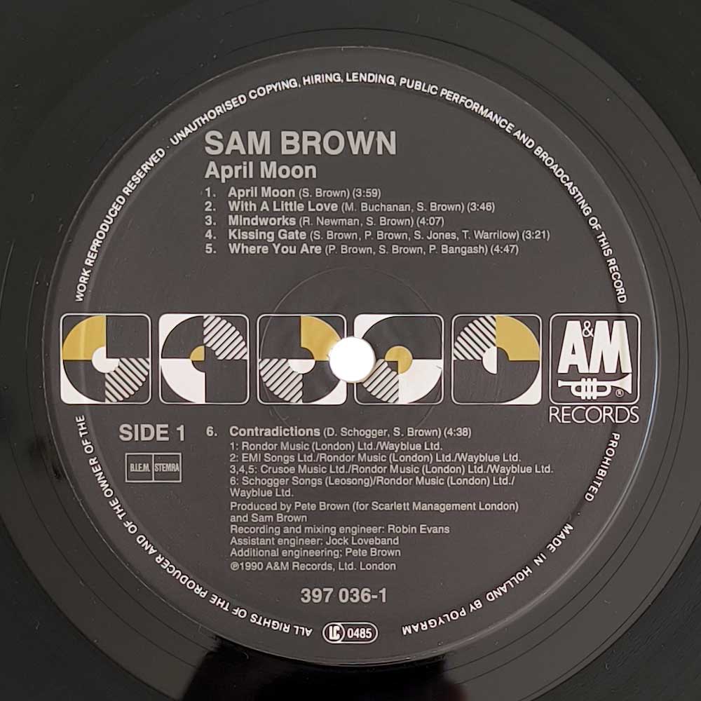 Sam Brown - April Moon (LP)